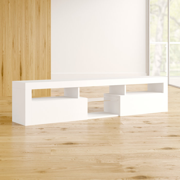 Orren Ellis Sabacky Floating TV Stand for TVs up to 88" & Reviews Wayfair